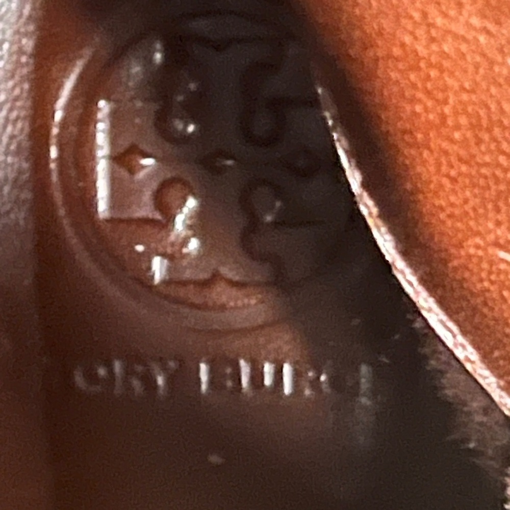 Tory Burch brown all leather Riding Boots